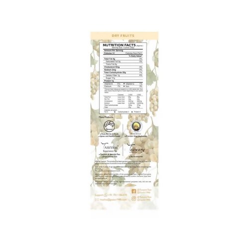 Tassyam Organics Premium Green Raisins - Box | Grocsy