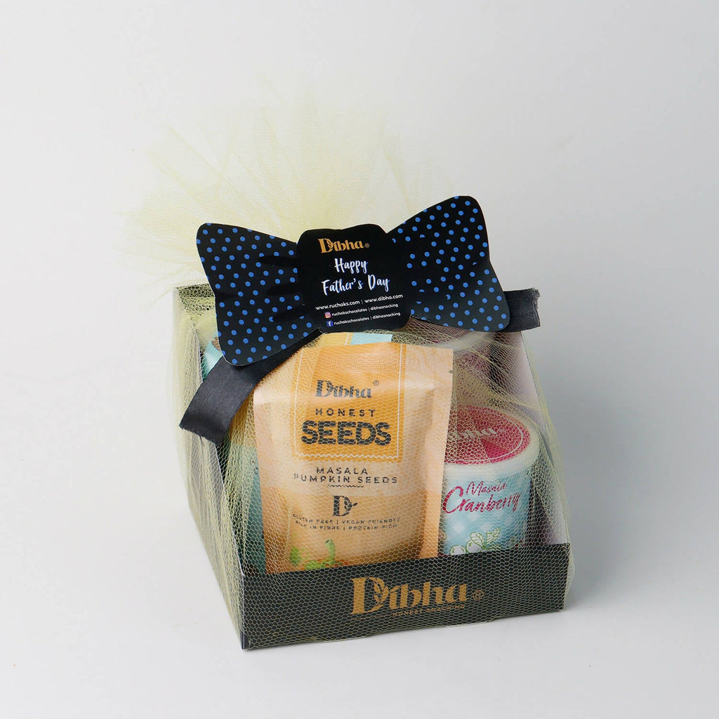 Dibha - Honest Snacking Best DAD Special Gift Hamper | Grocsy