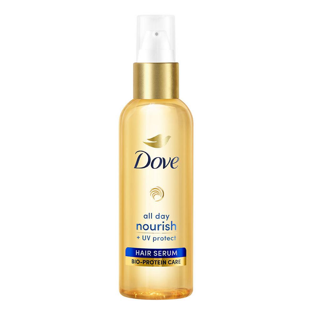 Dove All Day Nourish + UV Protect Hair Serum With Bio Protein Care | Grocsy