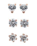 Rhodium Plated Purple Cz Drop Earring For Women - Wahe Jewels - Swadesiicart