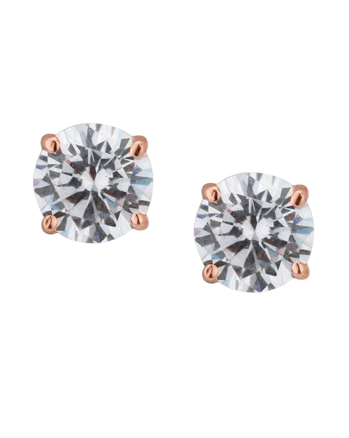 Rhodium Plated Purple Cz Drop Earring For Women - Wahe Jewels - Swadesiicart