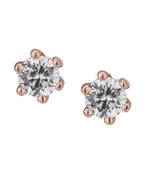 Rhodium Plated Purple Cz Drop Earring For Women - Wahe Jewels - Swadesiicart