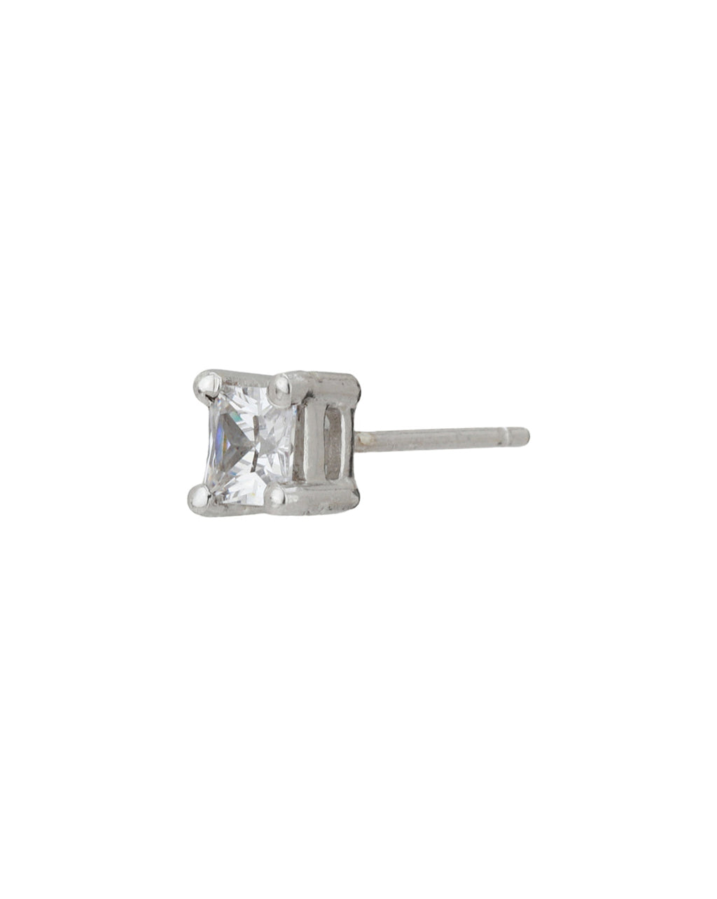 Rose Gold-Polished Cz Contemporary Stud Earring For Women - Wahe Jewels - Swadesiicart