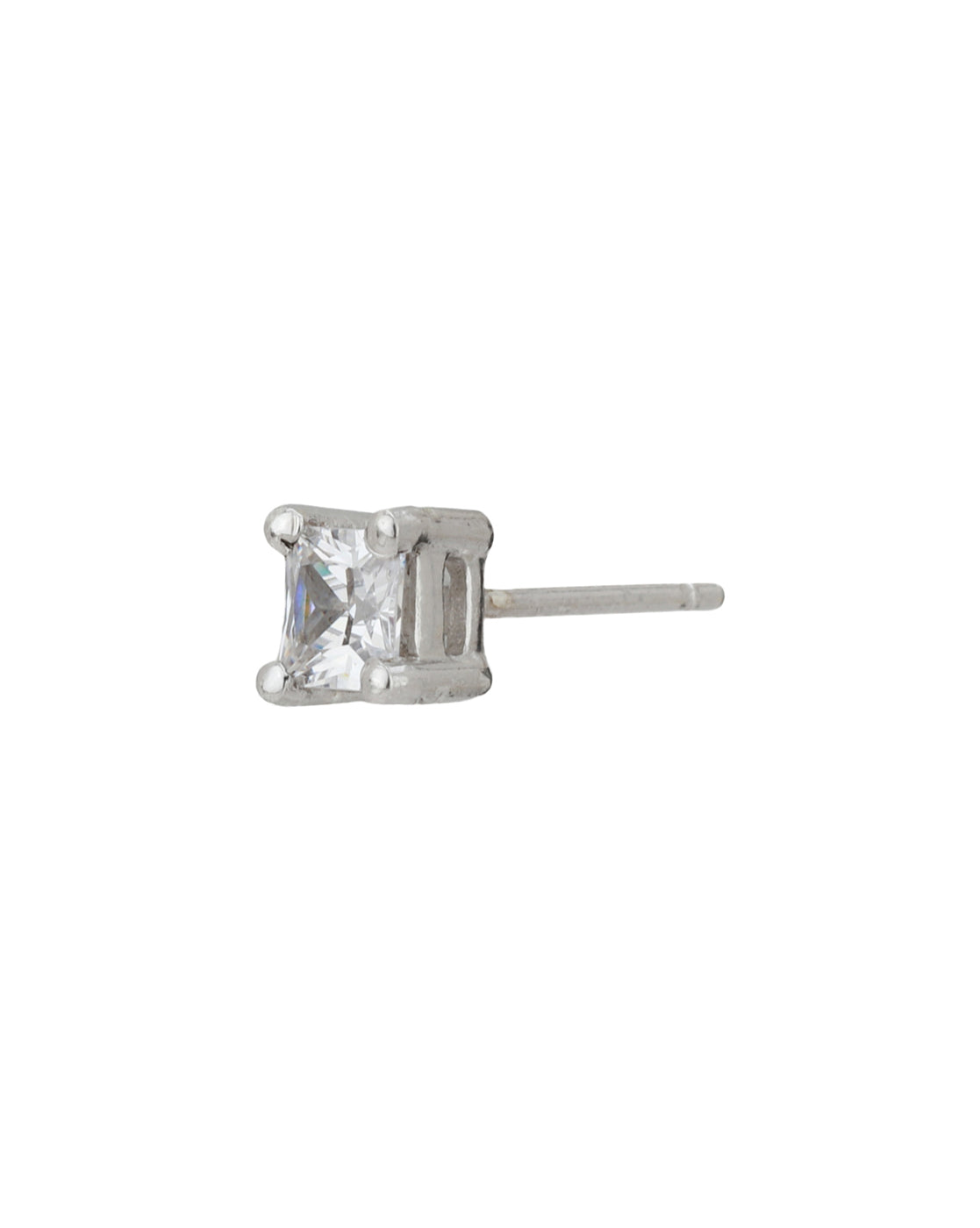Rose Gold-Polished Cz Contemporary Stud Earring For Women - Wahe Jewels - Swadesiicart