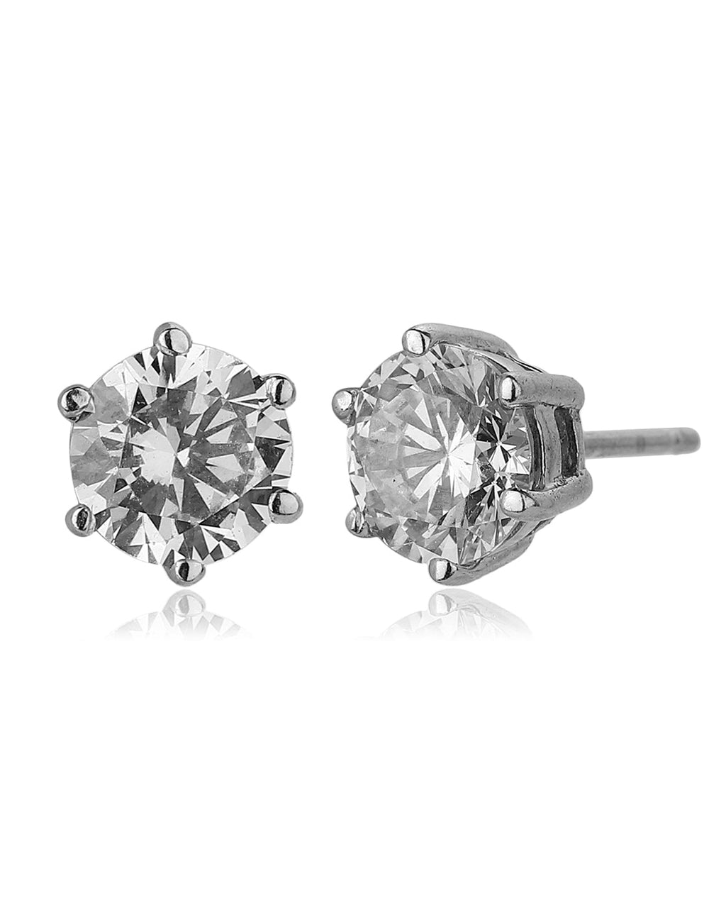 Gold-Polished Cz Square Drop Earring For Women - Wahe Jewels - Swadesiicart