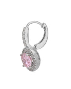 Premium Cz With Rhodium Plated Contemporary Stud Earring - Wahe Jewels - Swadesiicart