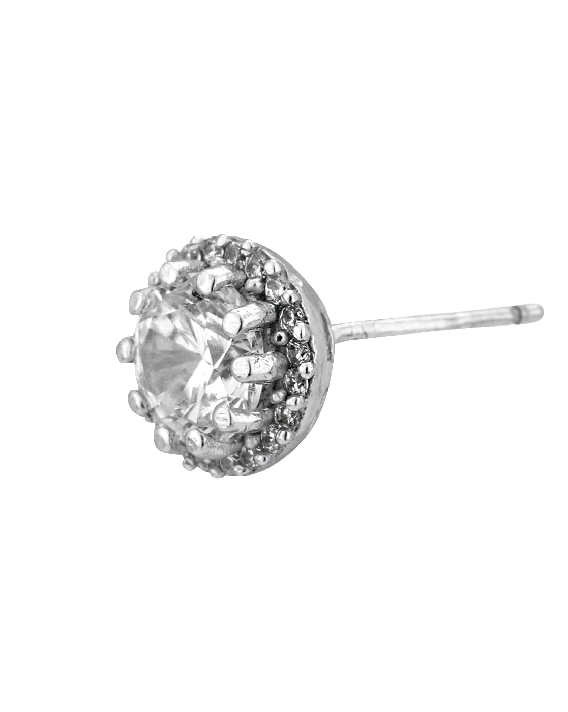 Rhodium Plated White Pearl With Tree Drop Earring For Women - Wahe Jewels - Swadesiicart