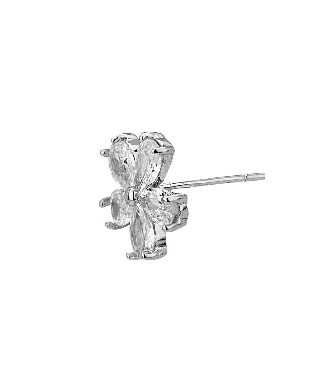 Set Of 3 Gold-Polished Cz Stud Earring For Women - Wahe Jewels - Swadesiicart