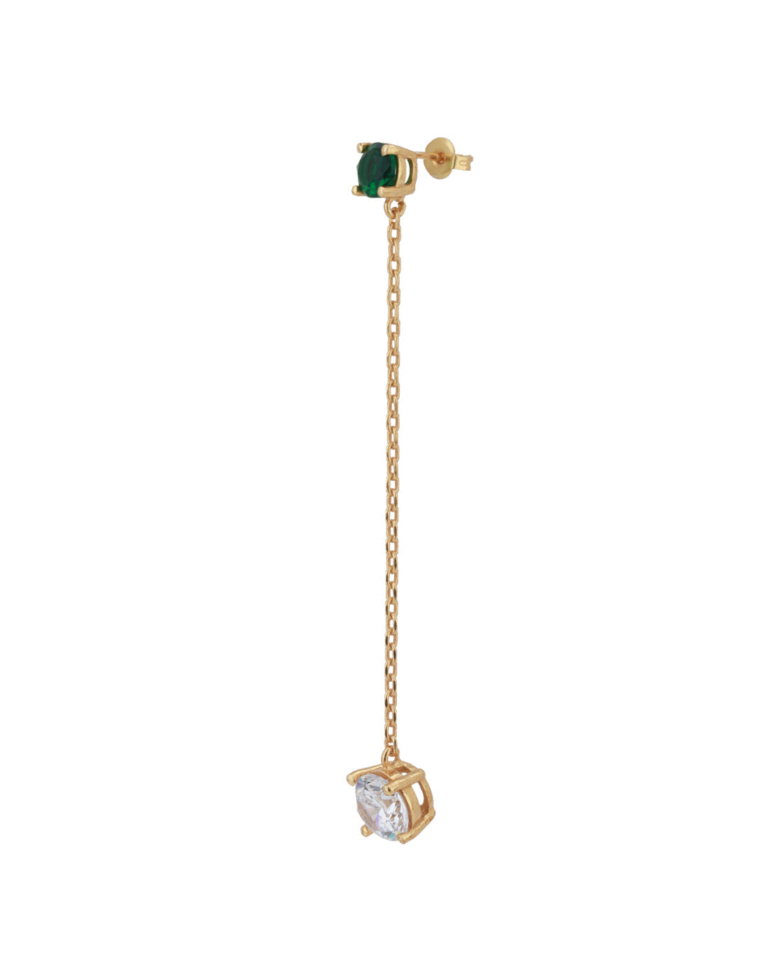 Gold-Polished With Pearl Stylish Drop Earring For Women - Wahe Jewels - Swadesiicart