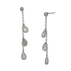 Gold-Polished With Cz Petite Hoop Earring For Women - Wahe Jewels - Swadesiicart
