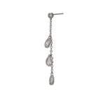 Gold-Polished With Cz Petite Hoop Earring For Women - Wahe Jewels - Swadesiicart
