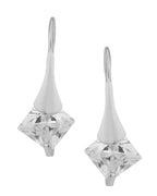 Oxidised Silver Plated Crescent Half Hoop Earring For Women - Wahe Jewels - Swadesiicart