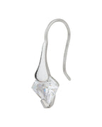 Oxidised Silver Plated Crescent Half Hoop Earring For Women - Wahe Jewels - Swadesiicart