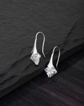 Oxidised Silver Plated Crescent Half Hoop Earring For Women - Wahe Jewels - Swadesiicart