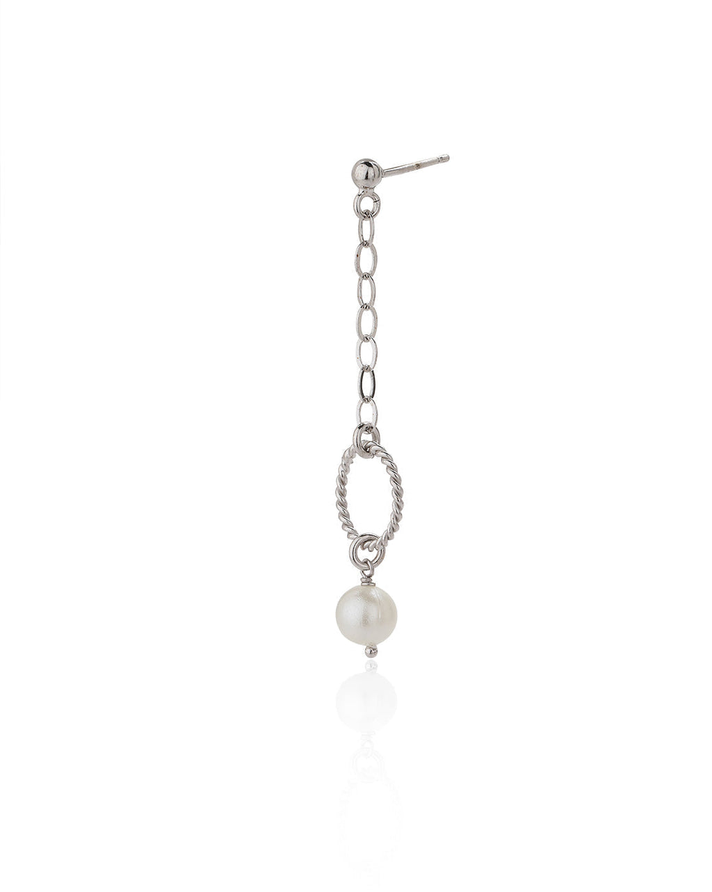 Gold-Polished With Stone Teardrop Drop Earring For Women - Wahe Jewels - Swadesiicart