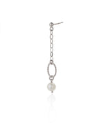 Gold-Polished With Stone Teardrop Drop Earring For Women - Wahe Jewels - Swadesiicart