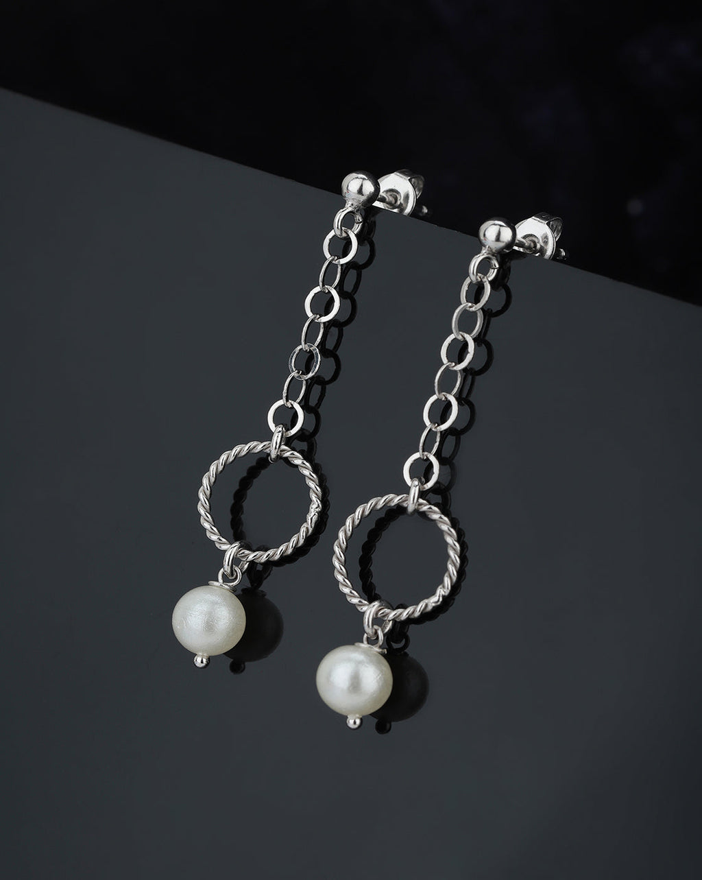 Gold-Polished With Stone Teardrop Drop Earring For Women - Wahe Jewels - Swadesiicart