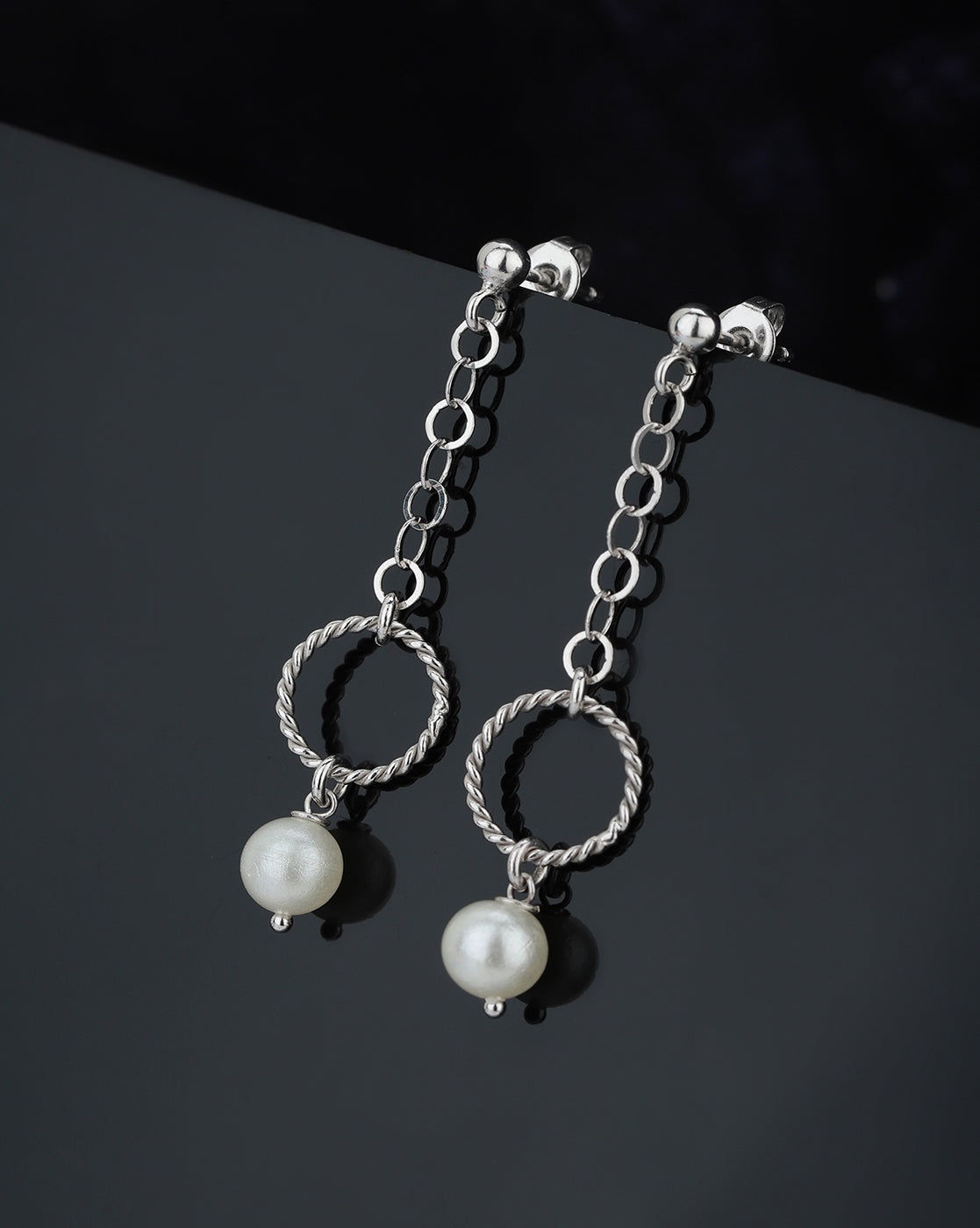 Gold-Polished With Stone Teardrop Drop Earring For Women - Wahe Jewels - Swadesiicart