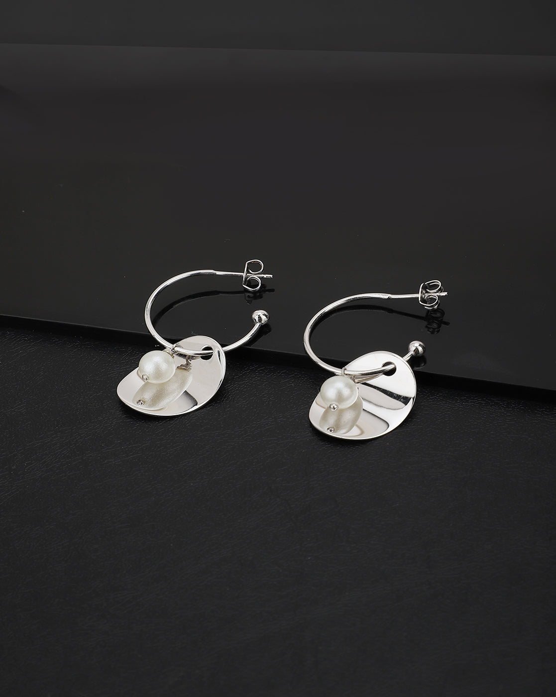 Gold-Polished Contemporary Drop Earring For Women - Wahe Jewels - Swadesiicart