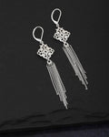Set Of 2 Rhodium Plated Cz Stud Earring For Women - Wahe Jewels - Swadesiicart
