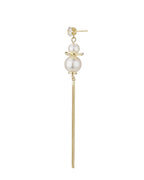 Gold-Polished Butterfly Tasselled Drop Earring For Women - Wahe Jewels - Swadesiicart