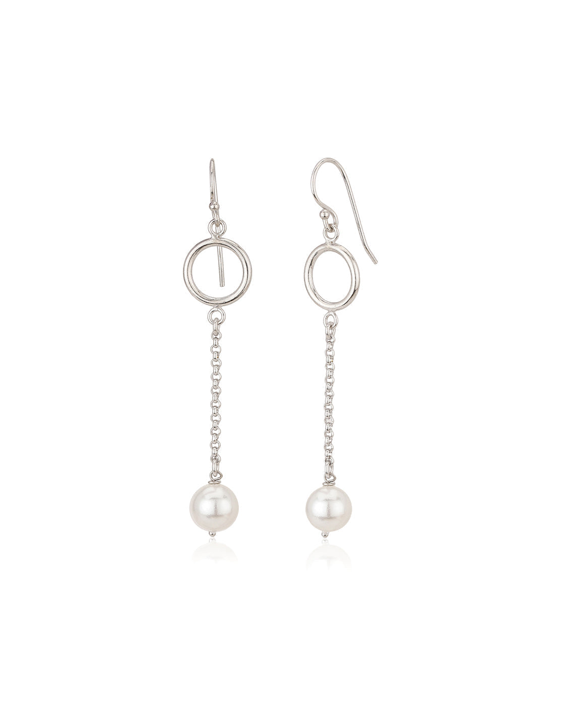 Gold-Polished With Cz Circular Stud Earring For Women - Wahe Jewels - Swadesiicart