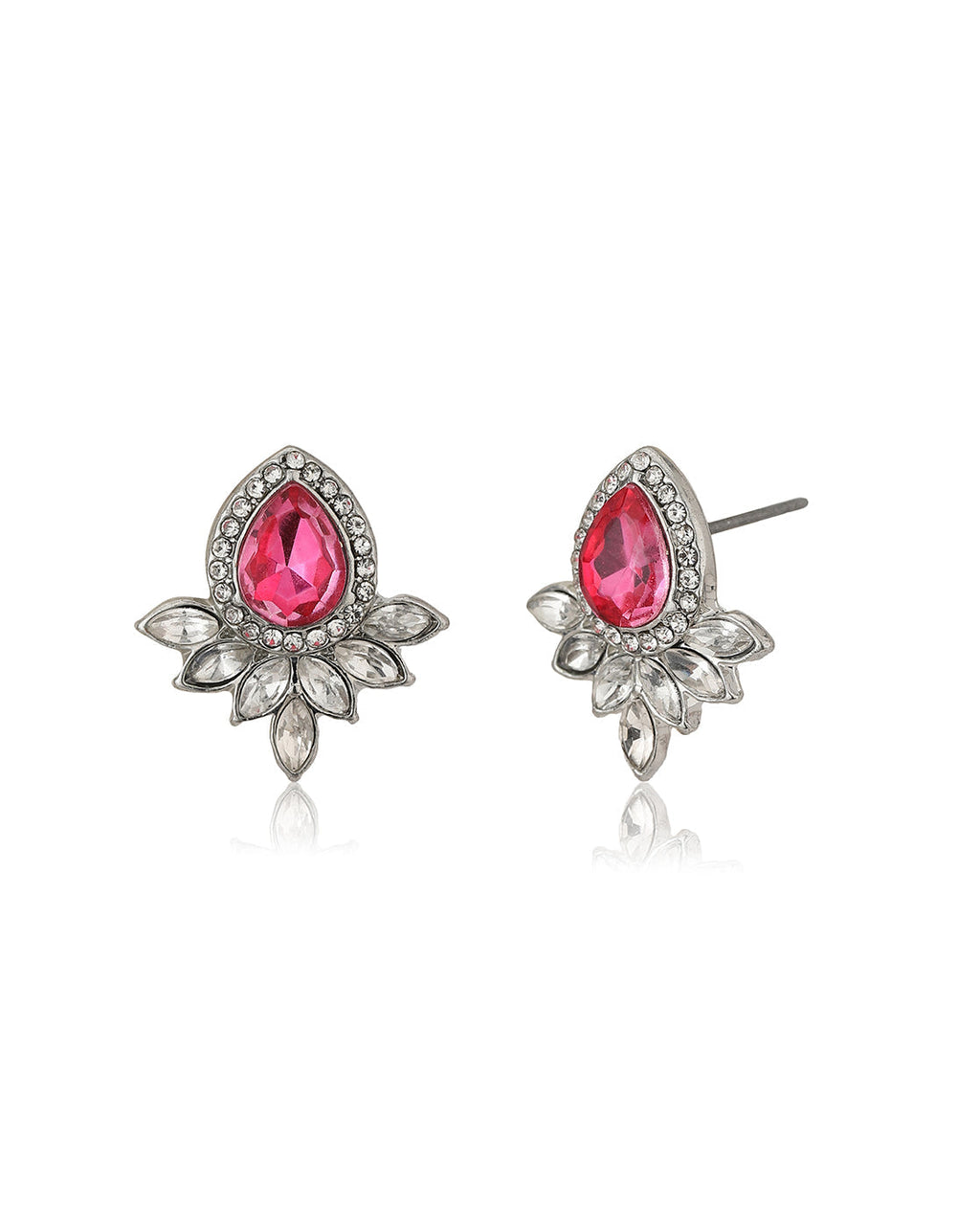 Gold-Polished Cz Star Stud Earring For Women - Wahe Jewels - Swadesiicart