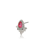 Gold-Polished Cz Star Stud Earring For Women - Wahe Jewels - Swadesiicart