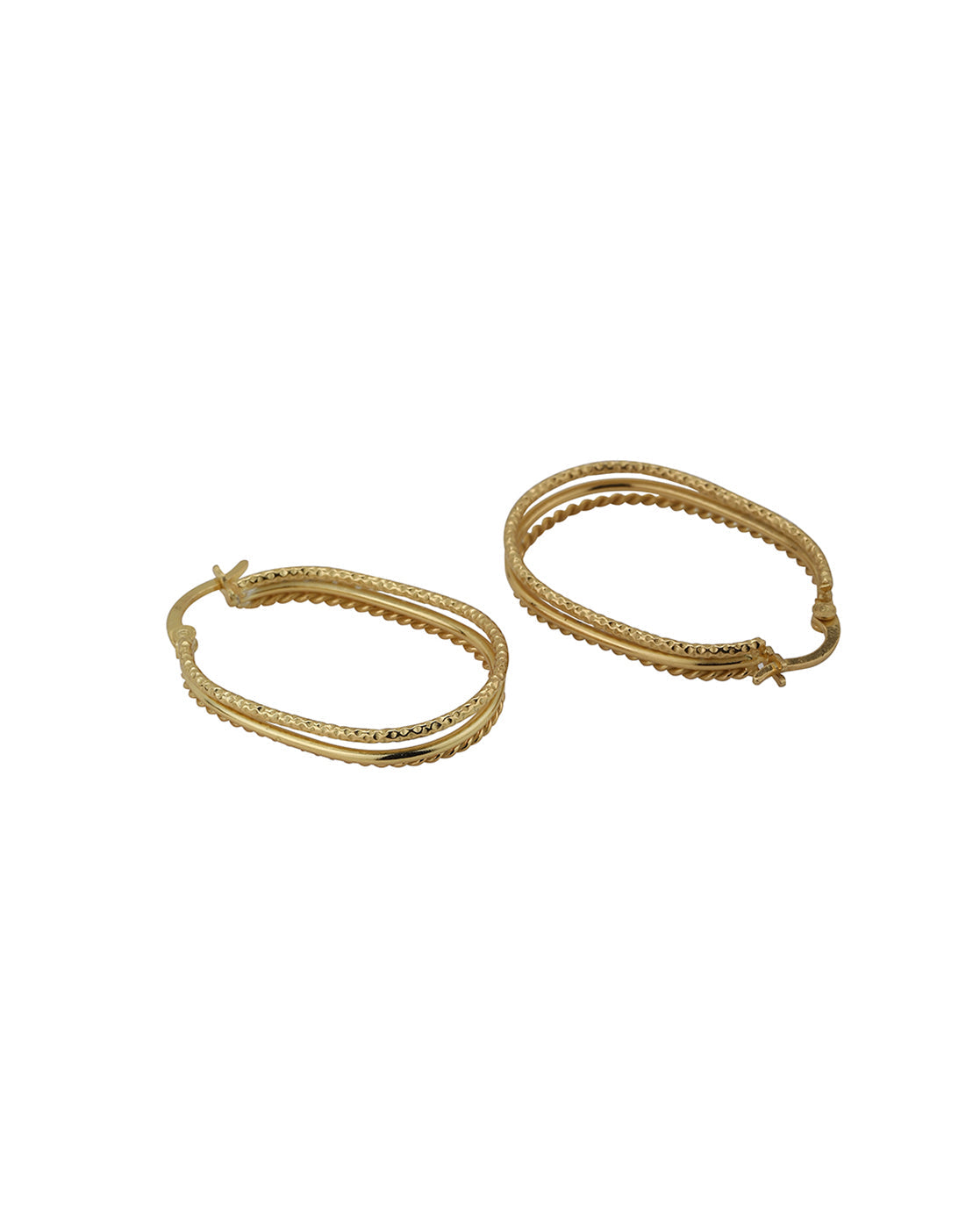 Gold-Polished White Pearl Stud Earring For Women - Wahe Jewels - Swadesiicart