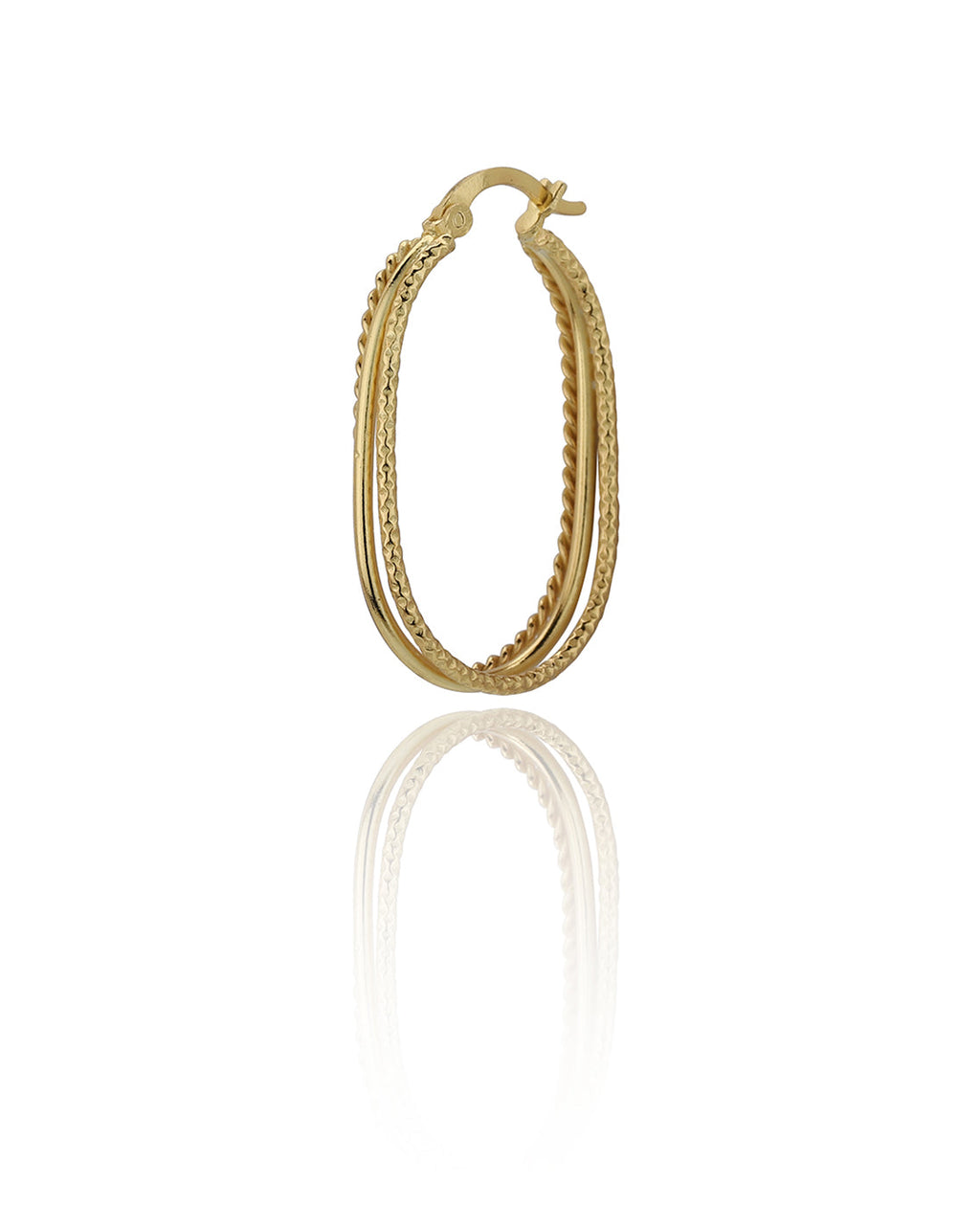 Gold-Polished White Pearl Stud Earring For Women - Wahe Jewels - Swadesiicart