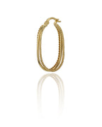 Gold-Polished White Pearl Stud Earring For Women - Wahe Jewels - Swadesiicart