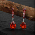 Gold-Polished With Cz Tassel Drop Earring For Women - Wahe Jewels - Swadesiicart