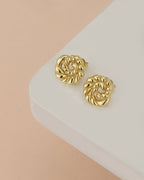 Rhodium Plated Hoop Earring - Wahe Jewels - Swadesiicart