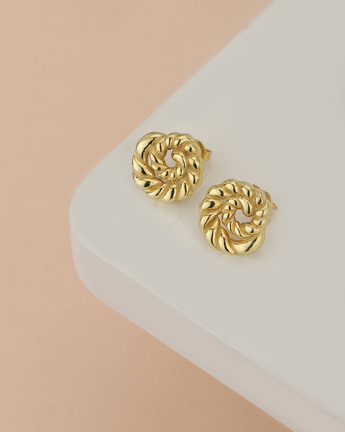 Rhodium Plated Hoop Earring - Wahe Jewels - Swadesiicart