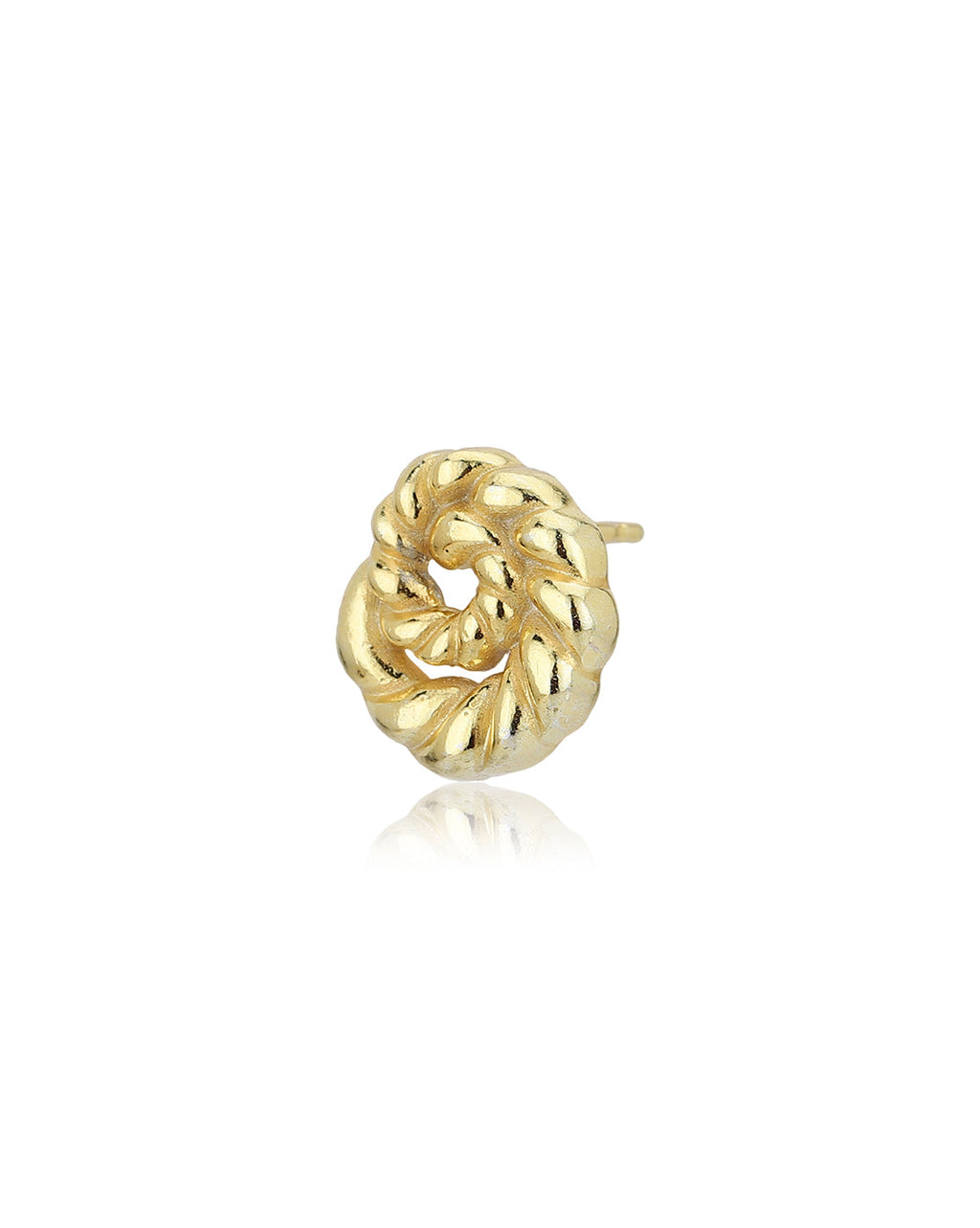 Rhodium Plated Hoop Earring - Wahe Jewels - Swadesiicart