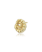 Rhodium Plated Hoop Earring - Wahe Jewels - Swadesiicart