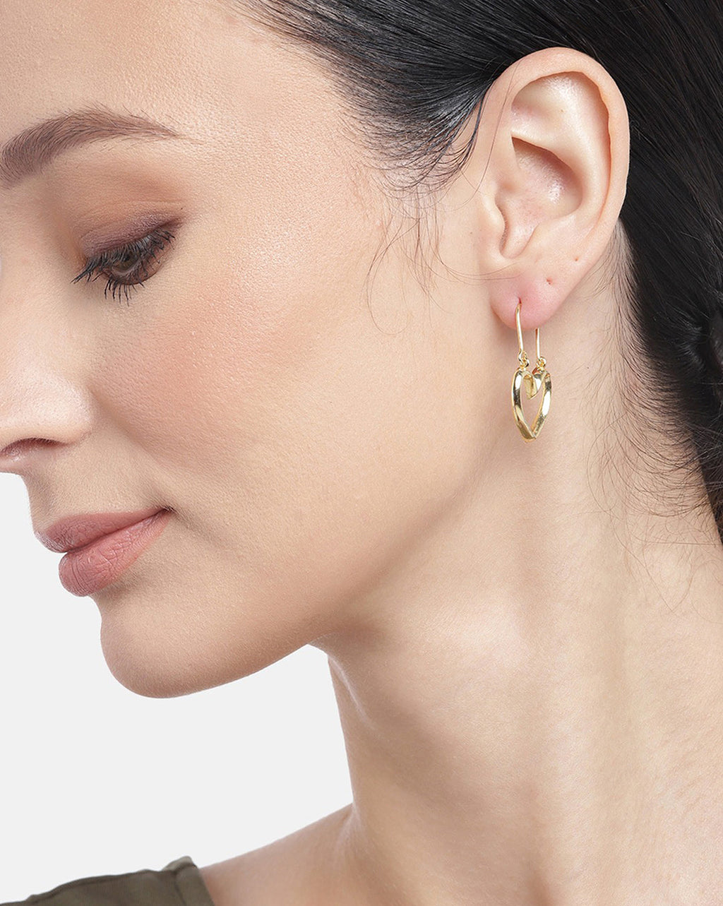 Gold-Polished Enamel With Glass Beads Circular Drop Earring For Women - Wahe Jewels - Swadesiicart