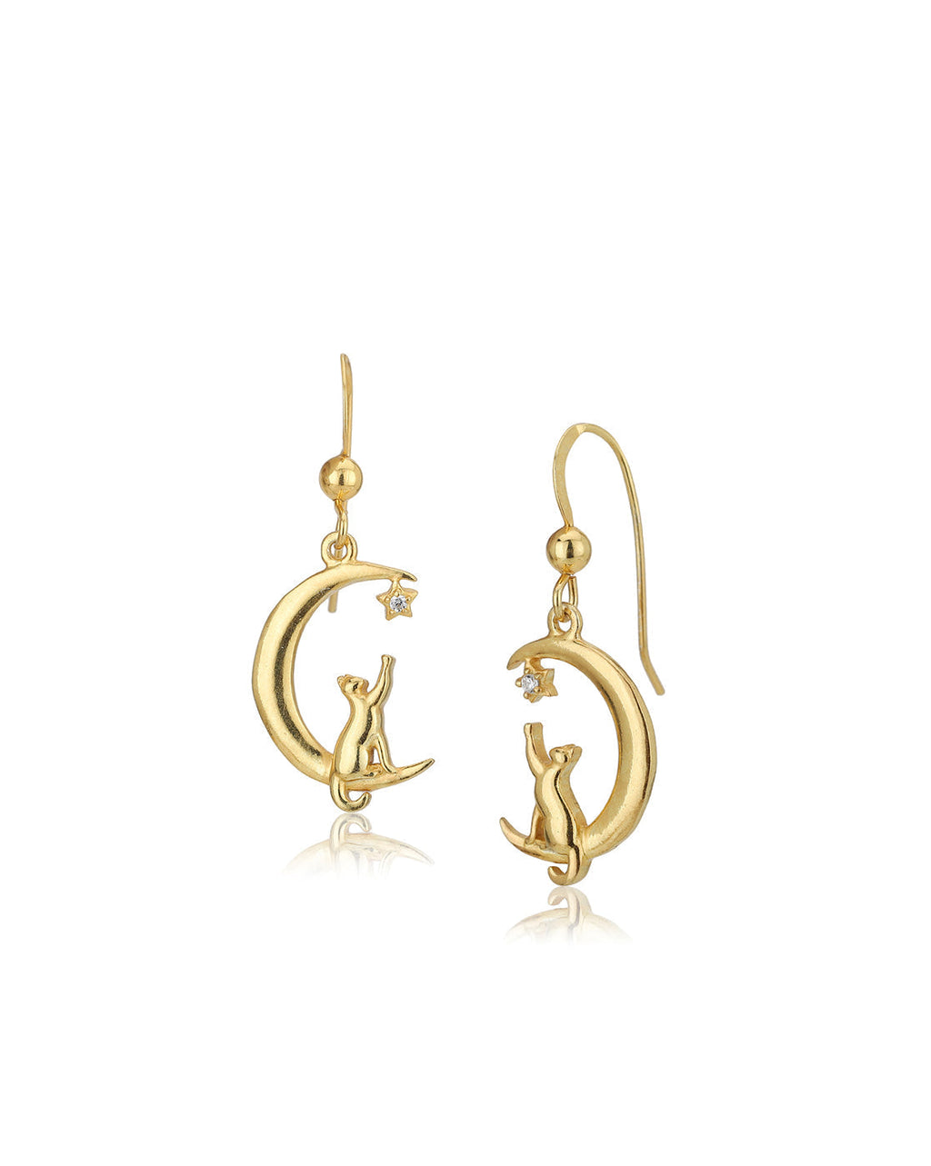 Premium Jewellery - Silver Toned Cz Studded Rhodium - Plated Contemporary Handcrafted Ear Cuff Earrings - Wahe Jewels - Swadesiicart