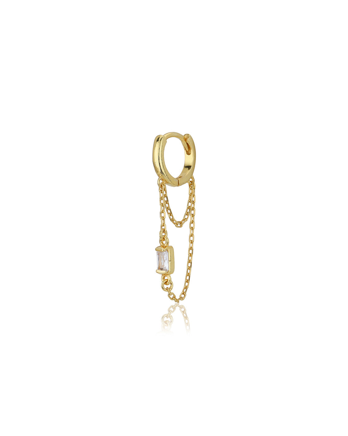 Set Of 3 Gold-Polished With Cz Stud Earring For Girls - Wahe Jewels - Swadesiicart