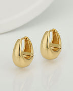 Rose Gold-Polished Contemporary Drop Earring With Pearl Fashion Earring - Wahe Jewels - Swadesiicart