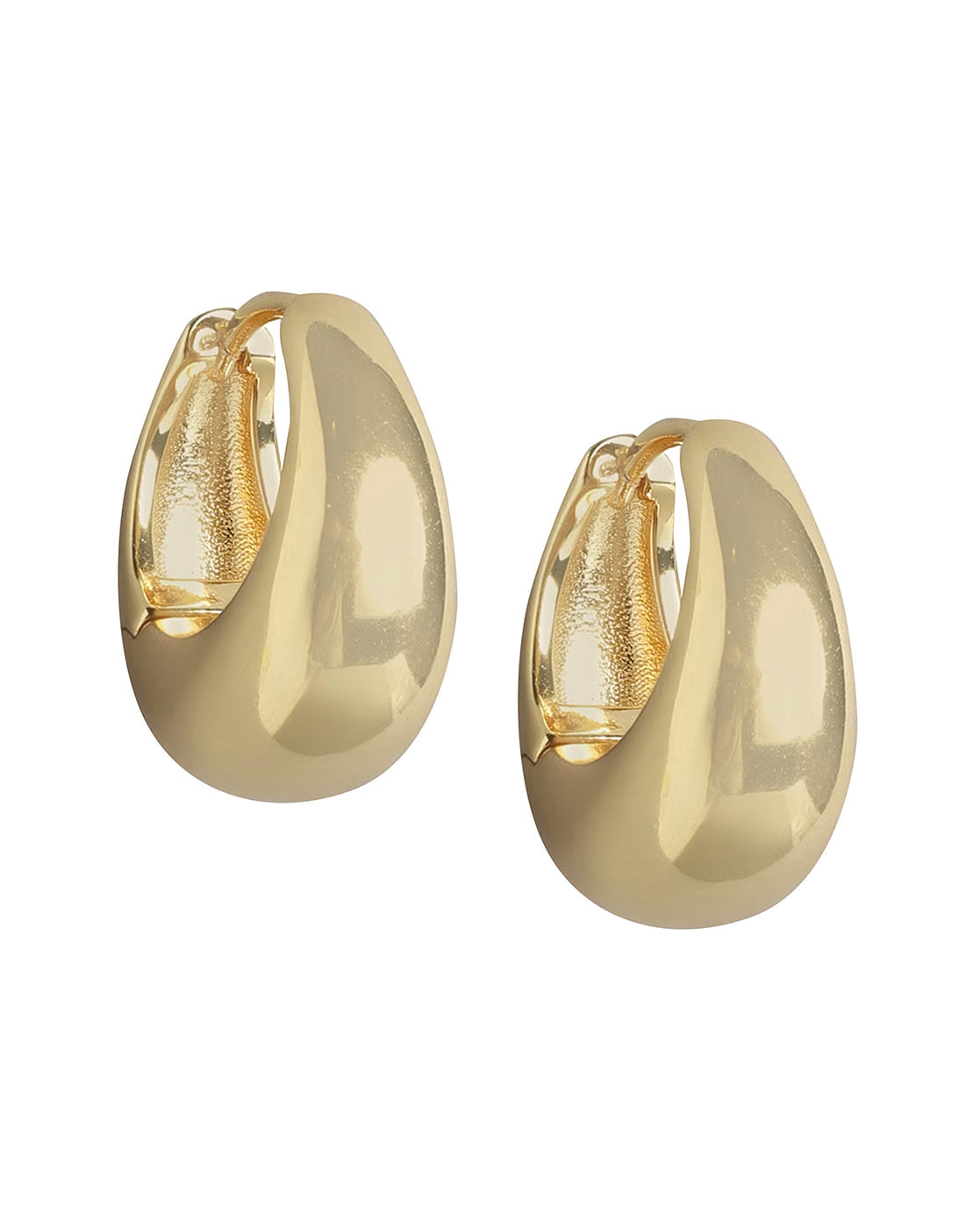 Rose Gold-Polished Contemporary Drop Earring With Pearl Fashion Earring - Wahe Jewels - Swadesiicart