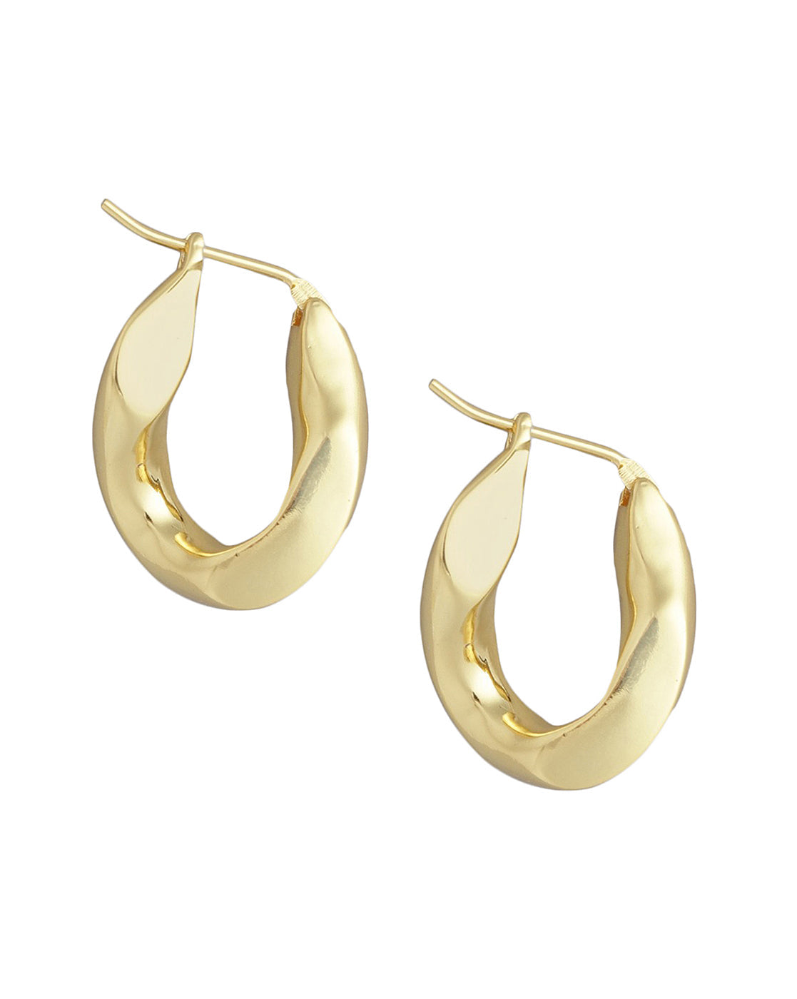Gold-Polished Cz Floral Drop Earring For Women - Wahe Jewels - Swadesiicart