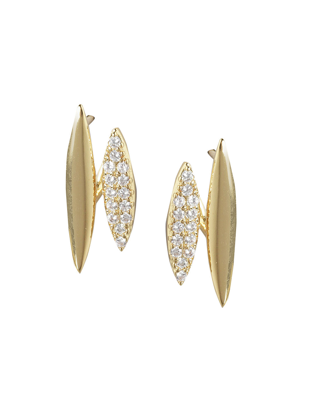 Fancy Cz Tassel Drop Earring With Rhodium Plated For Women - Wahe Jewels - Swadesiicart