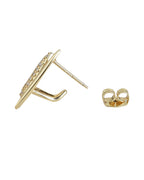 Fancy Cz Tassel Drop Earring With Rhodium Plated For Women - Wahe Jewels - Swadesiicart