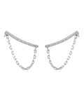 Gold-Polished With Cz Heart Petite Stud Earring For Women - Wahe Jewels - Swadesiicart