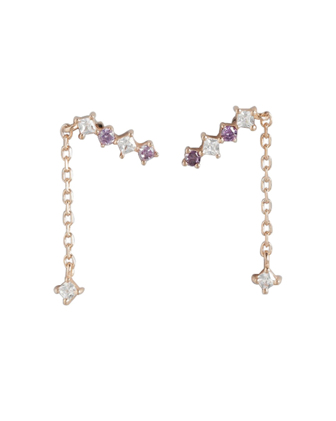 Women'S Brass Silver - Toned & Off - White Rhodium - Plated Stone - Studded Spherical Studs - Wahe Jewels - Swadesiicart