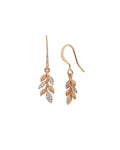 Rhodium Plated Green Cz Stud Earring For Women - Wahe Jewels - Swadesiicart