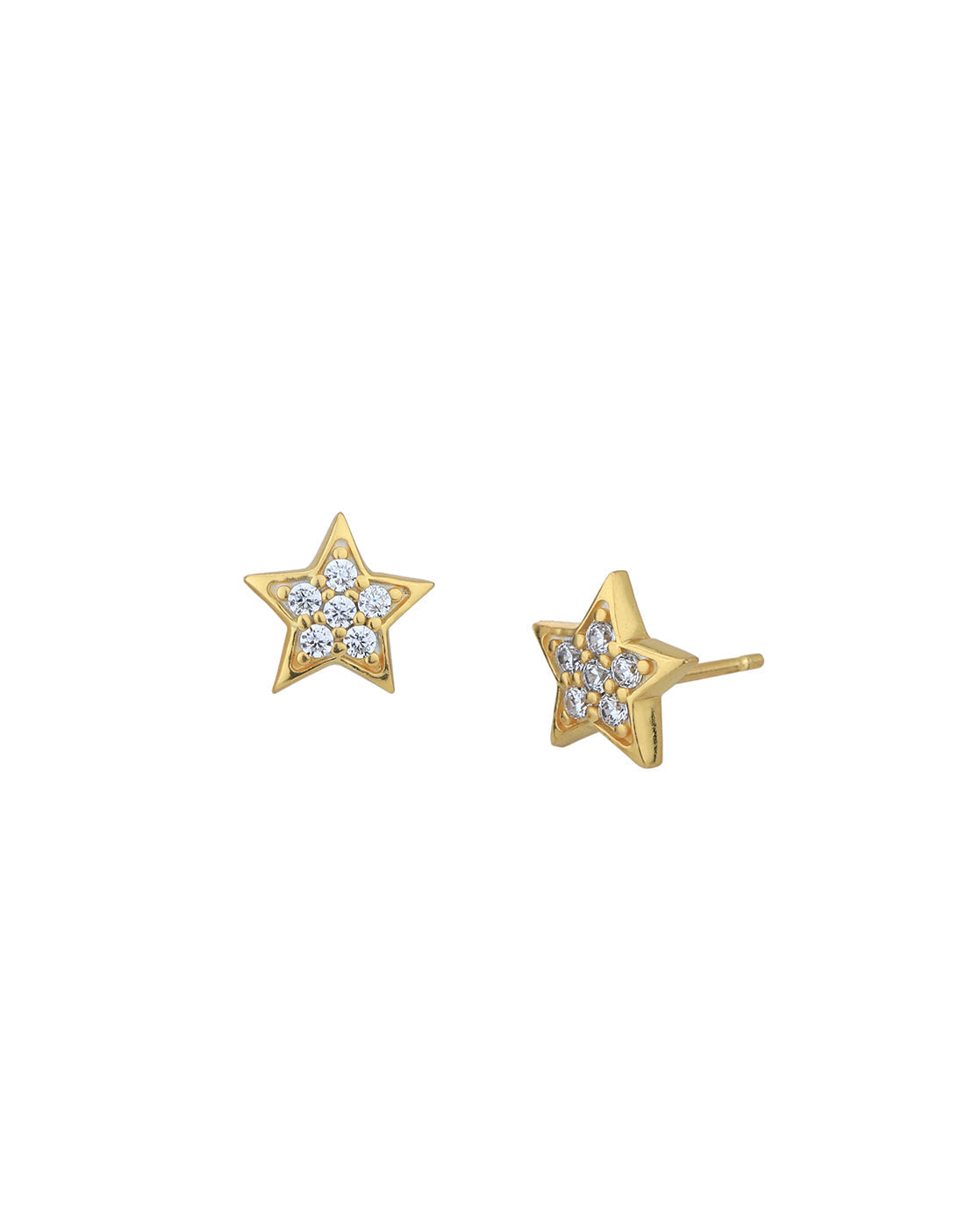 Rhodium Plated Minimal Threader Earrings With Hearts - Wahe Jewels - Swadesiicart