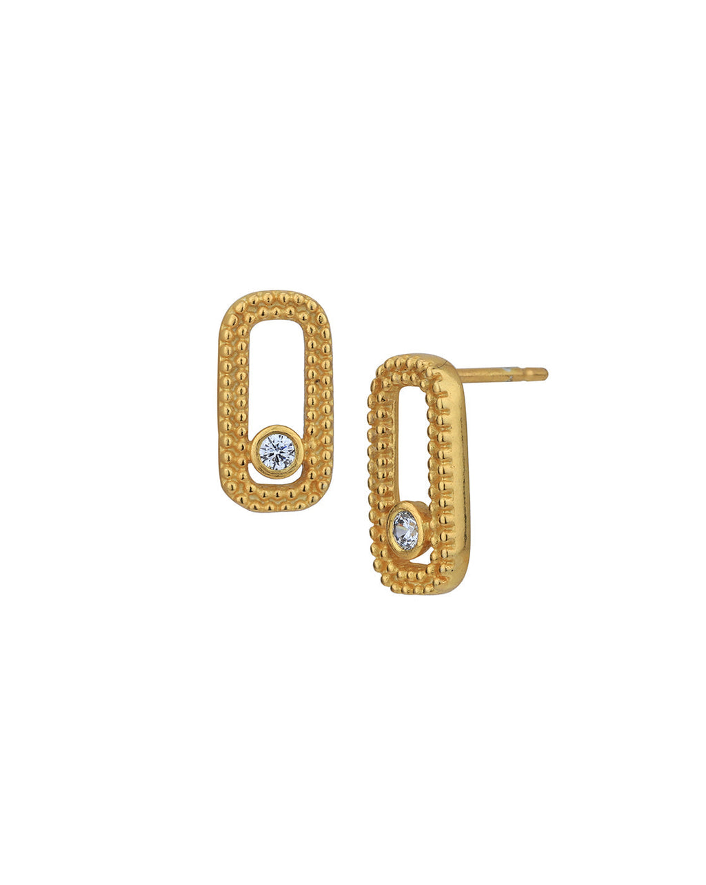 Gold-Polished White Pearl Drop Earring For Women - Wahe Jewels - Swadesiicart