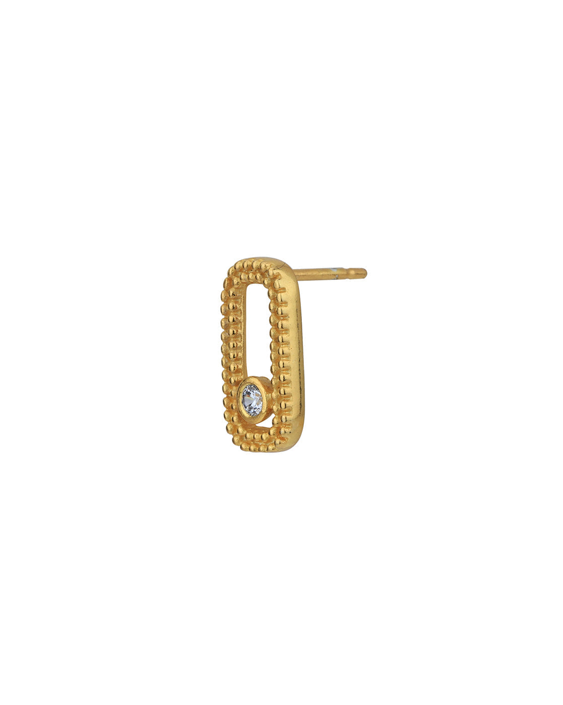 Gold-Polished White Pearl Drop Earring For Women - Wahe Jewels - Swadesiicart